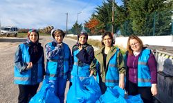 Hundi Hatun Yurdu Öğrencilerinden Çevre Temizliği Etkinliği