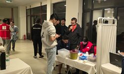 Öğrencilerden Yurtta Kan Bağışı Desteği