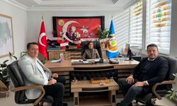 Aydın’dan Müdür Nebati’ye Hayırlı Olsun Ziyareti