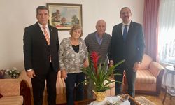 Kaymakam Özderin’den Emekli Öğretmene Ziyaret