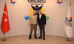 Kırklareli TSO’da Alemdar’dan Hayırlı Olsun Ziyareti