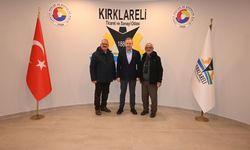 Kırklareli TSO’da Çağlar Konfeksiyon’dan Hayırlı Olsun Ziyareti