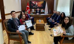 Projede Dereceye Giren Öğrenciler Ödüllendirildi