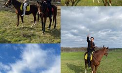 Üniversitelilerden Binicilik Etkinliği