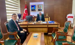 Huzurevi Müdürü Sağlam’dan Kaymakam Özderin’e Ziyaret