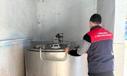 Kofçaz’da Süt Toplama Merkezleri Denetleniyor