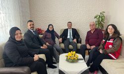 Şehit Annesi Memnune Güney’e Geçmiş Olsun Ziyareti