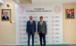 Özderin’den İlçe Millî Eğitim Müdürlüğü’ne Ziyaret