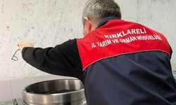 Babaeski’de Süt Toplama Merkezlerine Denetim