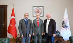 Vali Turan, Eski Milletvekili Bürge ve Prof. Dr. Çapku ile Görüştü
