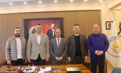 Başkan Ufuk İn Misafirlerini Ağırladı