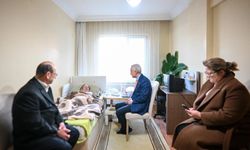 Vali Turan’dan Evde Sağlık Hizmetinden Yararlanan Aileye Ziyaret