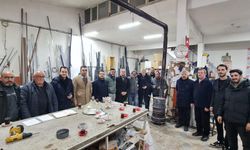 AK Parti Lüleburgaz Teşkilatından Sanayi Esnafına Ziyaret