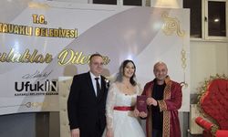 Başkan Ufuk İn Özlem ve Zafer’in Nikahını Kıydı