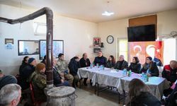 Vali Turan Yukarıkanara Köyü’nde İncelemelerde Bulundu