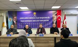 AK Parti Kırklareli Merkez’de Danışma Meclisi Toplantısı Yapıldı