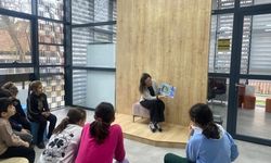 Kütüphanede KÜYAP’26 Masal Saati Etkinliği