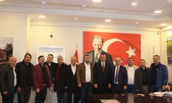 Esnaf Odası Yönetiminden Başkan Özalp'e Ziyaret