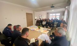 İslambeyli Köyünde Aylık Değerlendirme Toplantısı Yapıldı