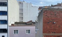 Yağış Sonrası Çatılarda Su Birikintileri Oluştu