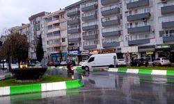 Kırklareli Merkezde Yağmur Etkisini Sürdürüyor