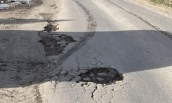 Edirne'de bozuk yollar sürücülerin çilesi oldu