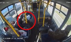 Halk otobüsü şoförü kalp krizi geçiren yolcuyu hastaneye yetiştirdi