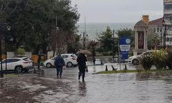 Tekirdağ'da kuvvetli yağış sonrası tekrar güneş açtı