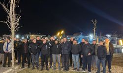 Pınarhisarlı tır şoförlerinden tır parkına tepki