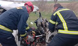 Kırklareli’nde feci kaza: 1 ölü, 1 yaralı