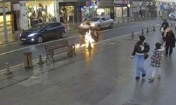 Tekirdağ'da motosiklet bir anda alev topuna döndü: Üzerinden atlayarak yanmaktan son anda kurtuldu