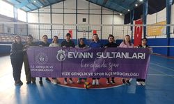 Vize’de “Evinin Sultanları” Voleybol Müsabakası Düzenlendi