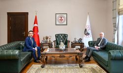 Mülkiye Müfettişi Özerden’den Vali Turan’a Ziyaret