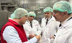 Başkan Bulut, Bahçıvan Gıda Tesislerini Ziyaret Etti