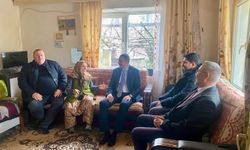 Kaymakam Özderin’den Ataköy’de Hane Ziyaretleri