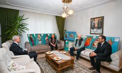 Vali Turan’dan Halk Ozanı Mustafa Ermiş’e Ziyaret