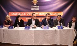 AK Parti Kırklareli’nde Mahalle Başkanları Toplantısı Yapıldı