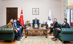 Vali Turan, Roman Dernek Temsilcilerini Kabul Etti