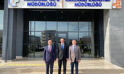 Kaymakam Özderin’den Kadastro Müdürü Akkaya’ya Ziyaret