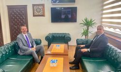 Müdür Güreş’ten Kaymakam Özderin’e Ziyaret