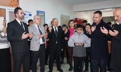 Büyükkarıştıran İlk/Ortaokulu’nda Mescit Açıldı