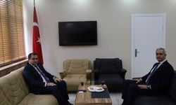 İl Göç İdaresi Müdürü Güreş’ten Kaymakam Balaban’a Ziyaret