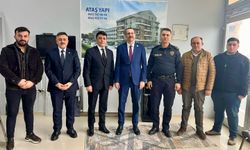 Kaymakam Özderin’den Müteahhit Ali Ataş’a Ziyaret