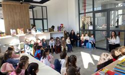 Minikler Kütüphanede Masal Dünyasıyla Buluştu