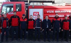 Kaymakam Balaban’dan İtfaiye Personeline Teşekkür Belgesi