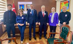 Vergi Dairesi Heyetinden Kaymakam Özderin’e Ziyaret