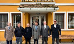 Ticaret ve Esnaf Heyetinden Pehlivanköy’e Ziyaret