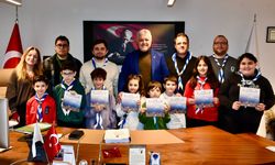 Lüleburgaz İzcilerinden Başkan Gerenli’ye Ziyaret