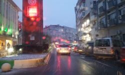 Sabah Başlayan Kar Yağışı Yüksek Kesimleri Beyaza Bürüdü