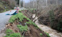Yağışların arından, Aydın’da her yerde heyelan ve sel olayı yaşanıyor